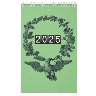 Alle Arten von schönen Vögeln aus dem Naturkalende Kalender