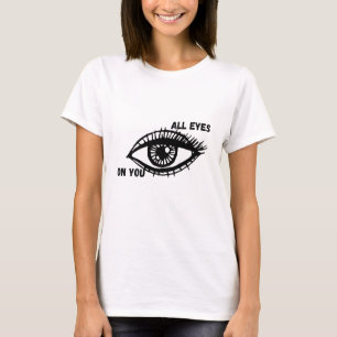 Alle Augen auf dich – Kühnes Minimales Auge-Design T-Shirt