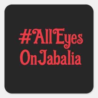 Alle Augen auf Jabalia Stickers