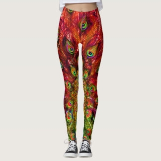 alle Augen auf Sie Pfauen Leggings