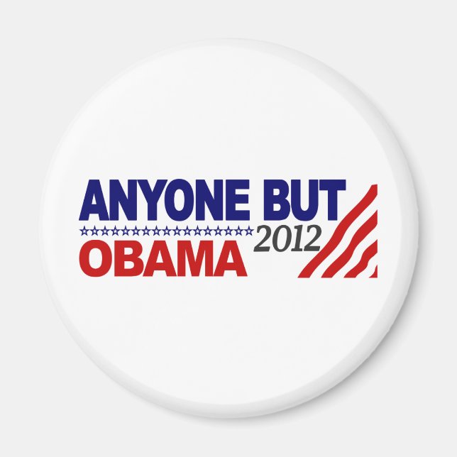 Alle außer Obama 2012 Magnet (Vorne)