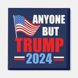 Alle außer Trump 2024 Funny Political Blue Magnet