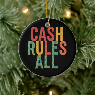 Alle Barregeln Keramik Ornament