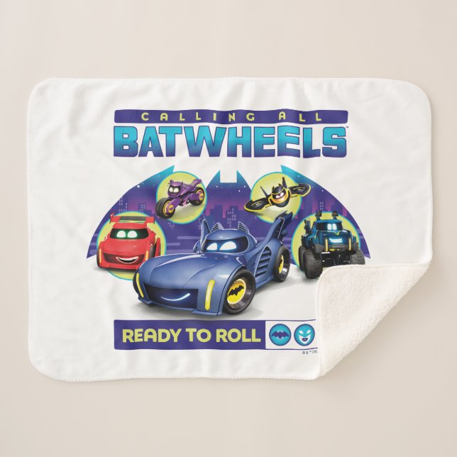 Alle Batwheels™ - Bereit zum Rollen Sherpadecke (Vorderseite (Horizontal))