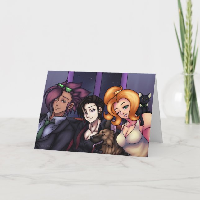 Alle bedruckt karte (Vorderseite)