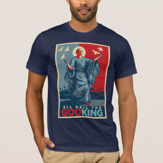 Alle begrüßen den Gott-König Obama T-shirt