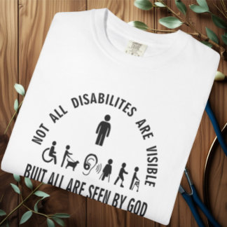 Alle Behinderungen sind sichtbar T-Shirt