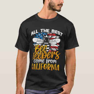 Alle besten Imker kommen aus Kalifornien Honig T-Shirt