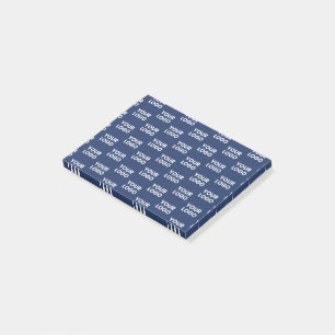 Alle Bilder oder Firmenlogo bearbeitet Dunkelblau Post-it Klebezettel