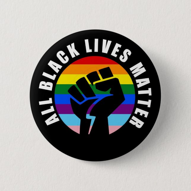Alle Black Lives Matches Button (Vorderseite)