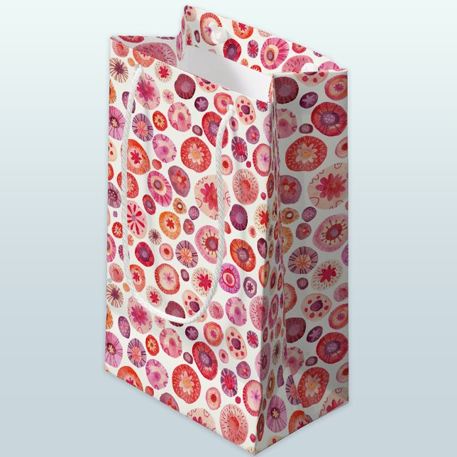 Alle Blume Kleine Geschenktüte (Abstract floral gift bag)