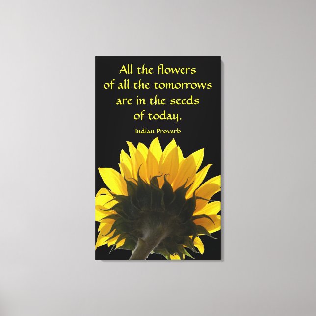 Alle Blume Sonnenblumen Leinwand (Vorderseite)