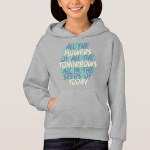 Alle Blumen Von Morgen Streetwear Zitat-60197 Hoodie