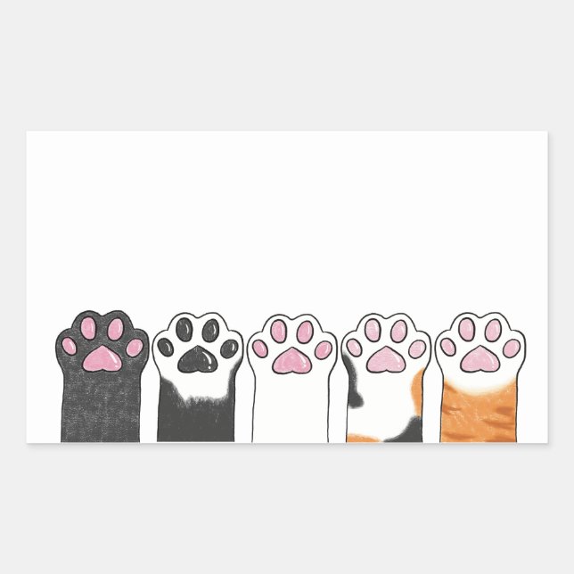 Alle Bohnen Rechteckiger Aufkleber (Vorderseite)