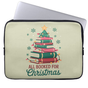 Alle Bücher für Weihnachten Bibliothekar Buchliebh Laptopschutzhülle