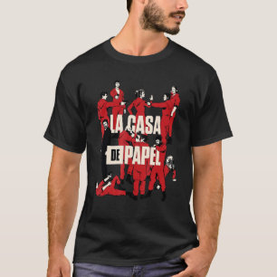 Alle Charaktere Money City Heists Poster für Männe T-Shirt