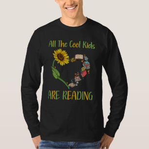 Alle coolen Kids lesen Buch Nerd Leselhrer T-Shirt