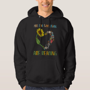 Alle Coolen Kinder lesen Buch Nerd lesen Teach Hoodie