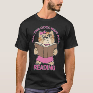 Alle Coolen Kinder lesen Buch Nerd Liebhaber lesen T-Shirt