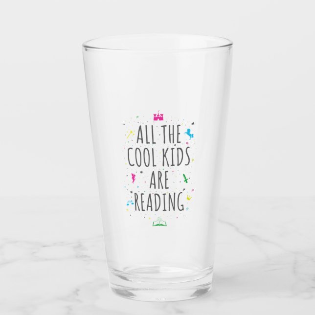 Alle Coolen Kinder lesen I Glas (Vorderseite)