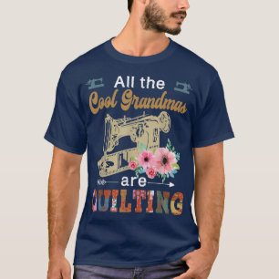 Alle Coolen Oma quiltieren die witzige Liebe T-Shirt