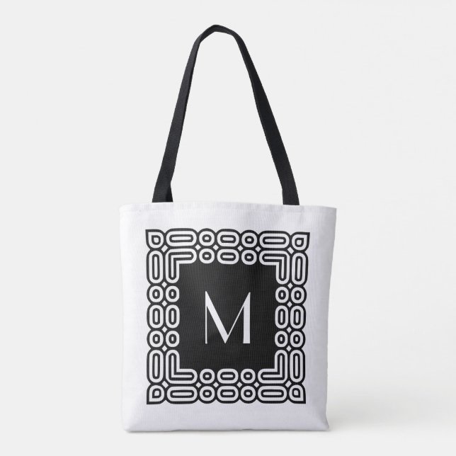 Alle Coor Monogram Design-Tasche (Rückseite)