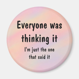 Alle dachten es magnet