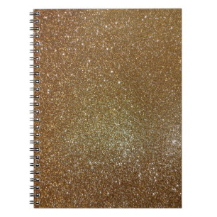 alle, dass Glitter Gold ist Notizblock