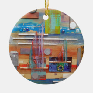 Alle, die ich… frage keramikornament