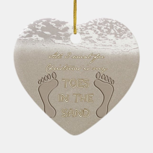 Alle, die ich für Weihnachten will, ist meine Keramikornament (Hinten)