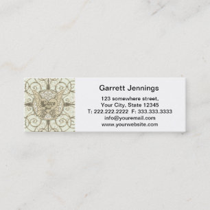 Alle, die Sie benötigen, ist Liebe mit Mini Visitenkarte