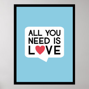 Alle, die Sie benötigen Poster