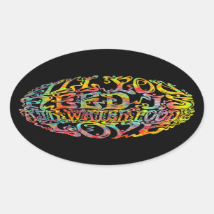 Alle, die Sie wirklich benötigen Ovaler Aufkleber