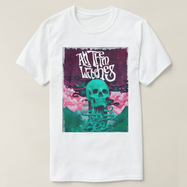 Alle diese Hexen sind ein lila ATW-Design T-Shirt (Design vorne)