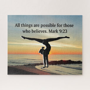 ALLE DINGE SIND FÜR DIESES GYMNAST PUZZLE MÖGLICH