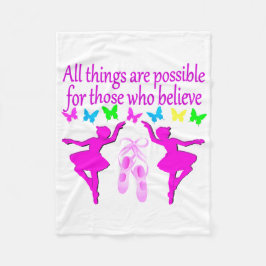 ALLE DINGE SIND MÖGLICH, DANKERTRAUM FLEECEDECKE