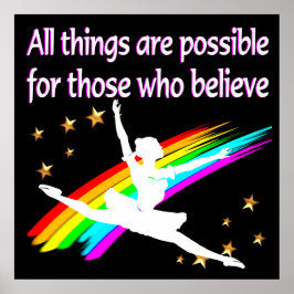 ALLE DINGE ZU MOTIVIEREN IST MÖGLICH, DANCER DESIG POSTER