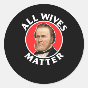 Alle Ehefrauen Brigham Young - Ex-mormon Lds Defec Runder Aufkleber