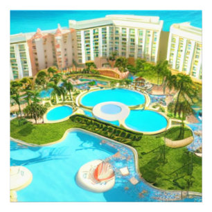 Alle exklusiven Hotels in der Bucht von Montero, J Fotodruck