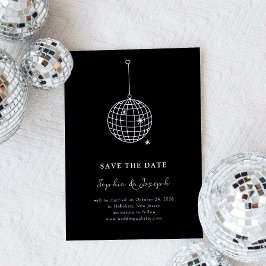 Alle Farbdisketten Minimalistisch schwarz | Foto Save The Date