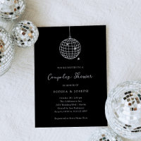 Alle Farben Minimal Disco Ball Black Couples Dusch