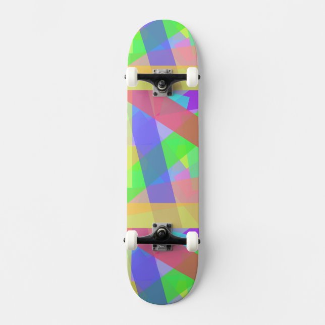 Alle Farben Skateboard (Vorderseite)
