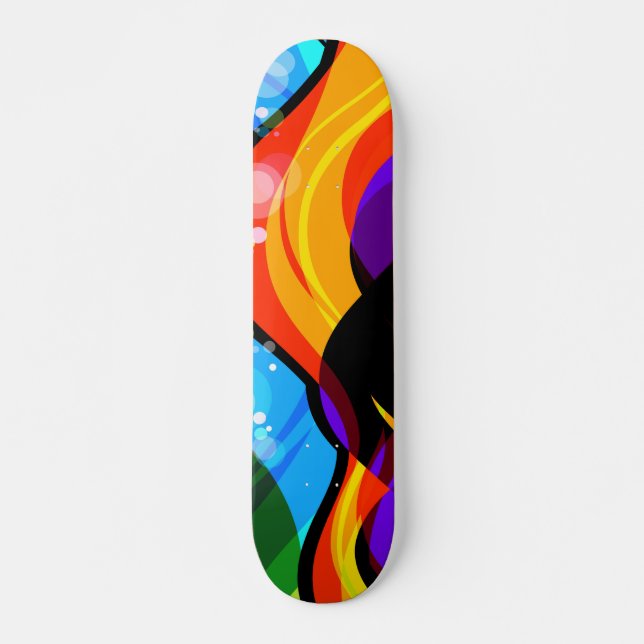 Alle Farbgrößen und -formen Skateboard (Vorne)