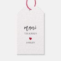 Alle Farbheart Mani dank Tags, Maniküre Kit