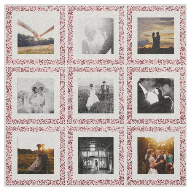 Alle farbigen Indianerweine 9 Foto Personalisierte Stoff (Muster)