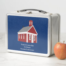 Alle Farbkid's Schoolhouse Lunchboxen Lunch Boxen