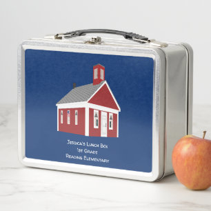 Alle Farbkid's Schoolhouse Lunchboxen Lunch Boxen