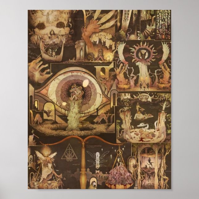 Alle Fersen Vildhjarta Masstaden unter Vatten Poster (Vorne)