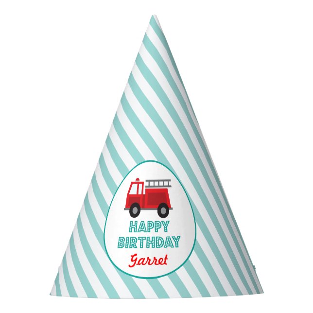 Alle feuerten oben Geburtstag ab Partyhütchen (Vorderseite)