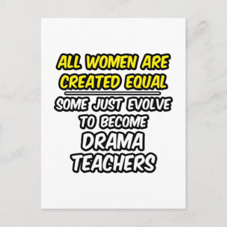 Alle Frauen sind gleich... Drama-Lehrer Postkarte